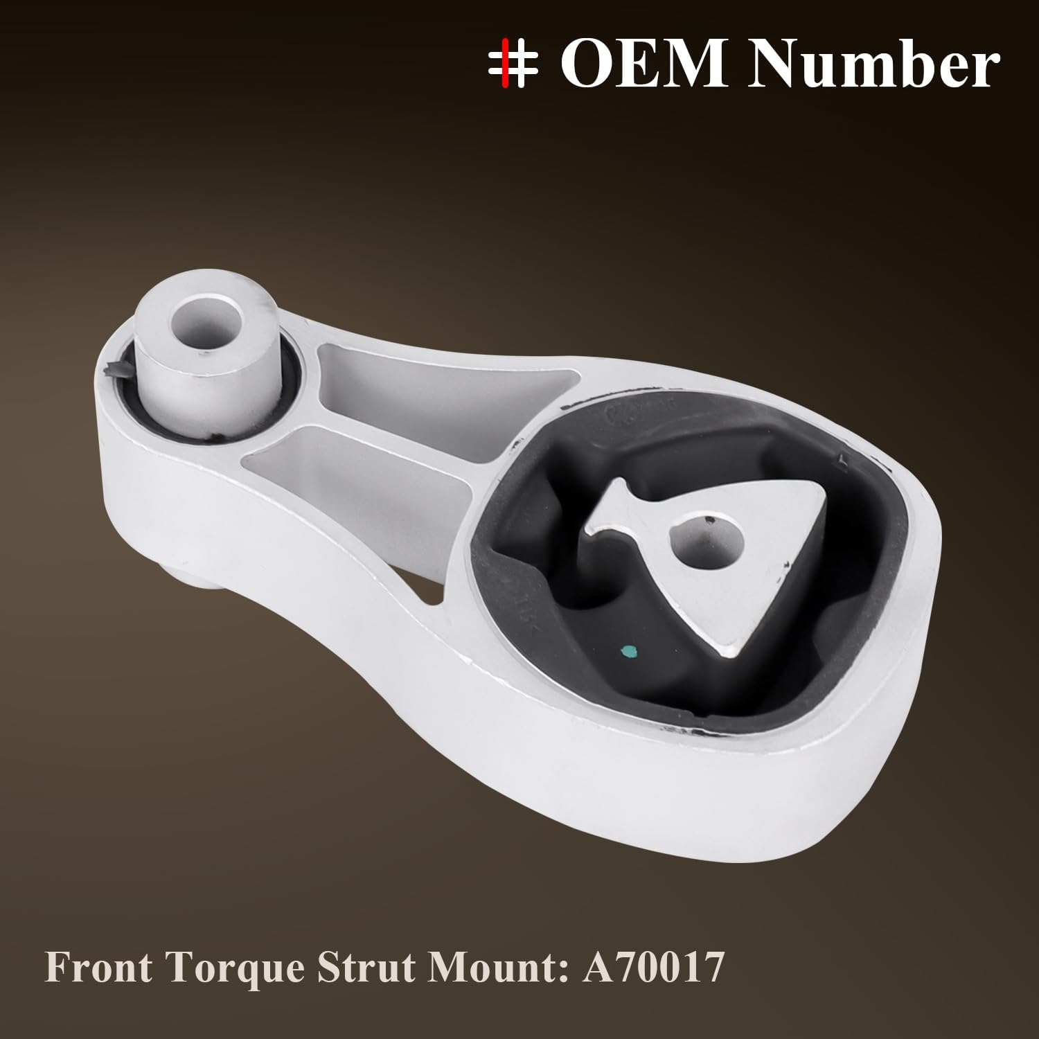 Engine Motor Mount & Trans Mount Replacement for 2008 Smart Fortwo L3 1.0L Engine, 2009 Smart Fortwo L3 1.0L Engine, Engine Mount Set of 3 Replaces OE# A70015 1322200148 SKM99589 A70016 1322200048