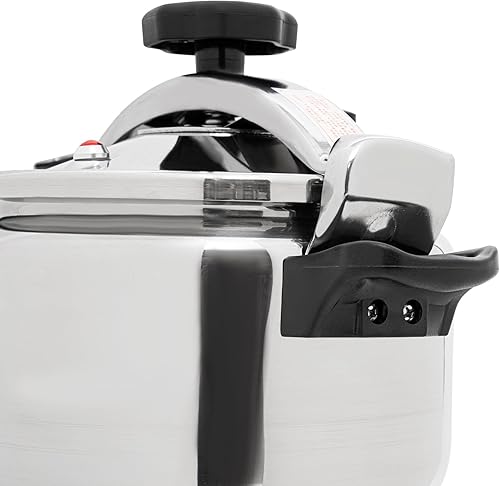 Miniatura 2 de Mini ollas a presión de 3 litros, recipientes a presión de acero inoxidable 304, con válvulas de escape, adecuadas para todos los tipos de