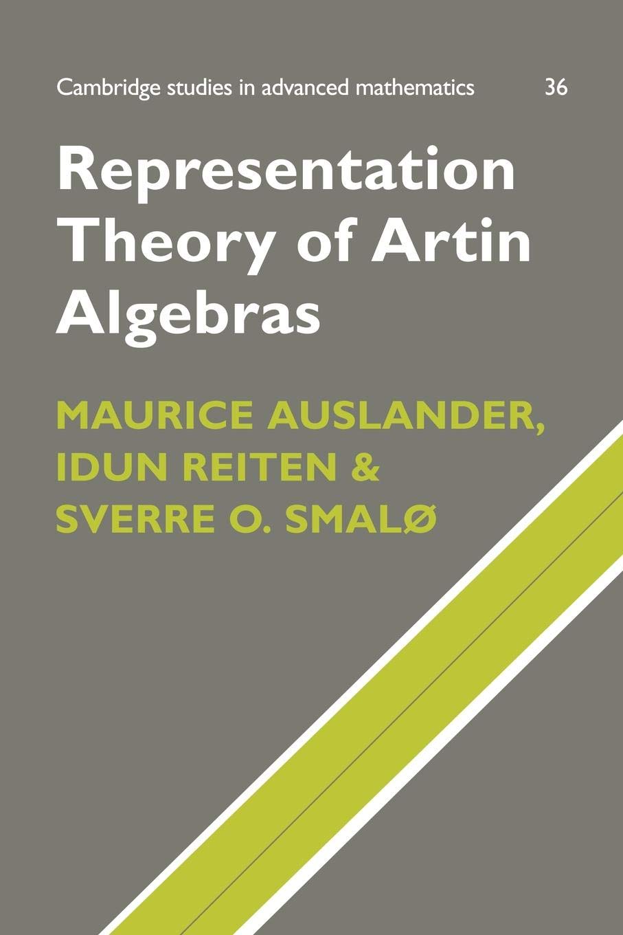 Representation Theory of Algebras: 36 (Cambridge Studies in Advanced Mathematics, Series Number 36)