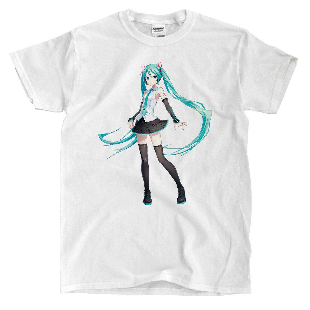 LSL ShirtsHatsune Miku - White T-Shirt