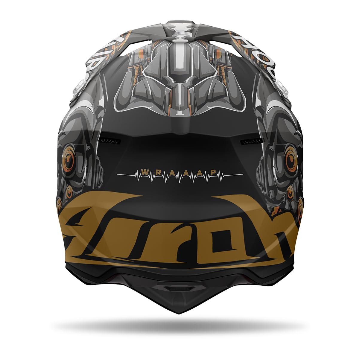 Airoh WRAAAP CYBORG MATT M