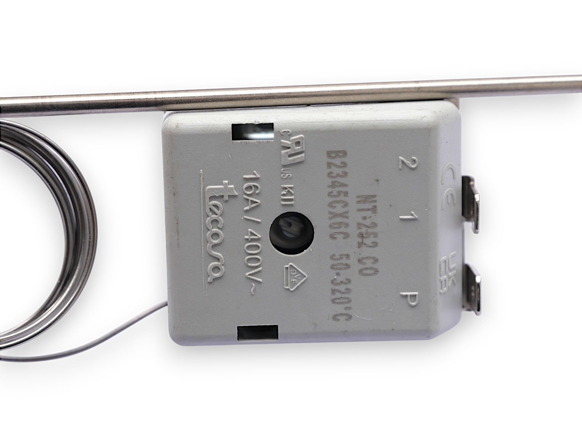 Thermostat 50-320 °C max 1 NO 1 -polig Backofen Pizza Grill Original Tecasa 1000mm NT 252