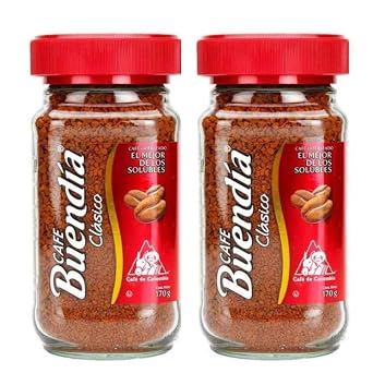 Buendia Instant Coffee Classic Coffee 100% Colombian Coffee- Cafe 2.9 oz - Cafe Instantaneo Descafeinado Cafe Colombiano Colombian Coffee