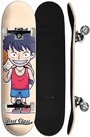 Skate para crianças e adolecentes Street Iniciante First Class - Pirata2