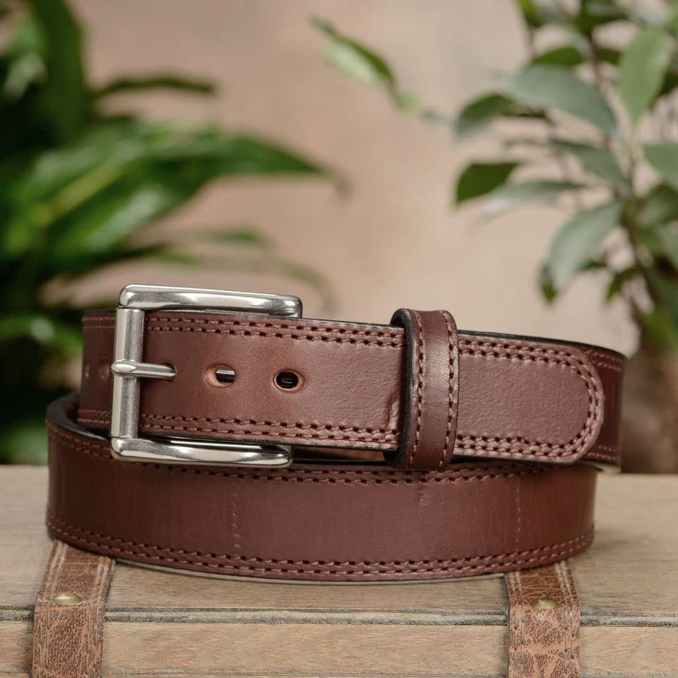 Bullhide Belts Mens Leather Belt, Casual Distressed, 1.50" Wide3