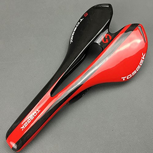 orange mountain bike saddle