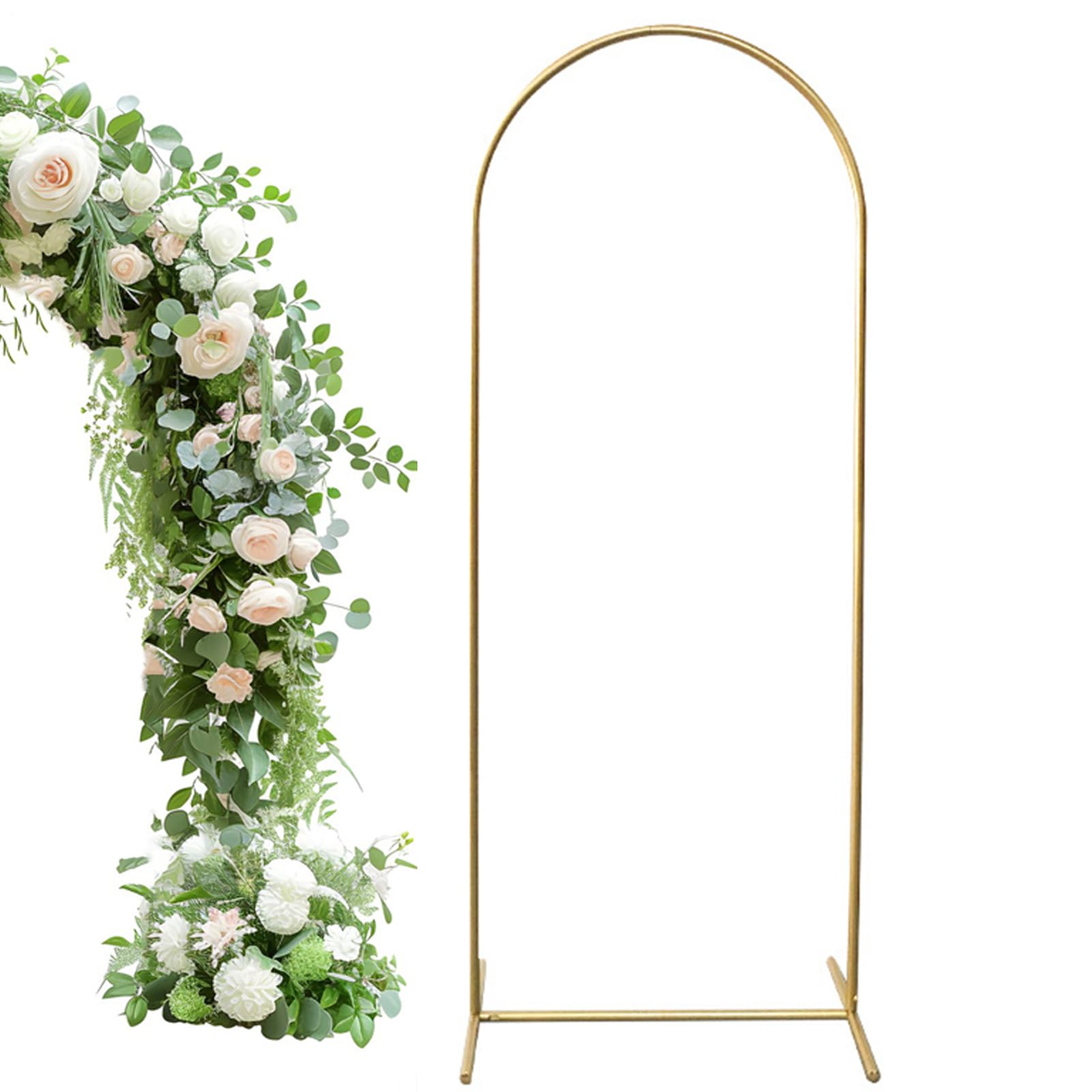 Marco de fondo – decorativo, soporte de fotos | Estructura independiente resistente para celebraciones interiores y exteriores perfectas para crear lugares de fotografía elegantes