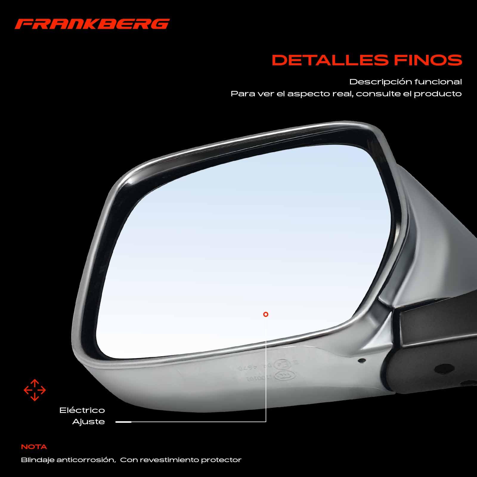 Frankberg Espejo exterior eléctrico izquierdo de 3 Polos 8794060830
