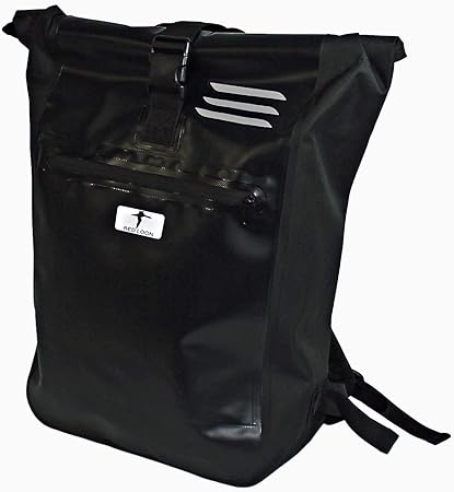 red and black messenger bolsa