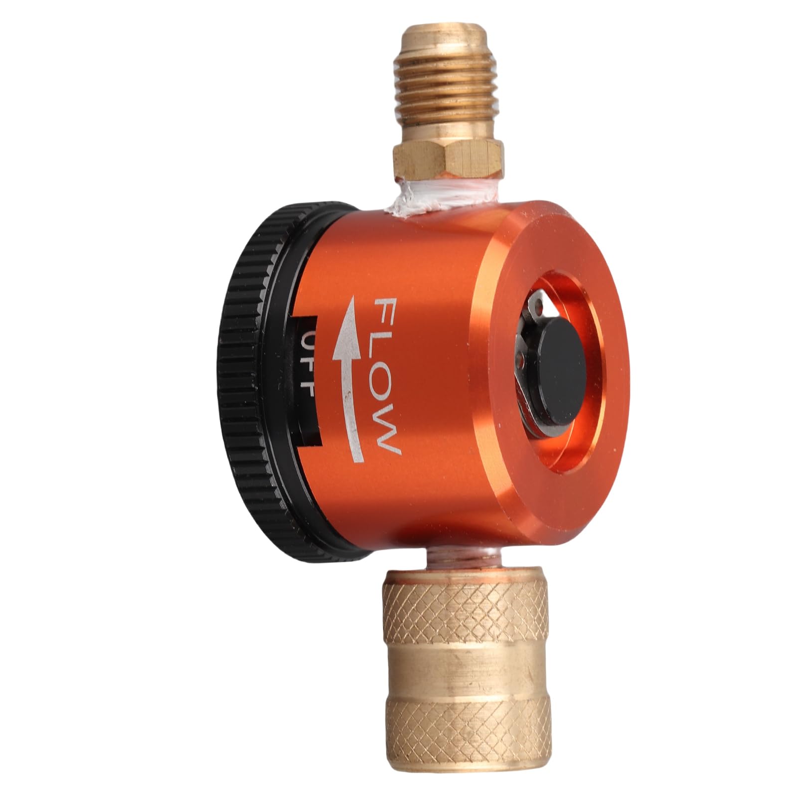 Outil de Purge D'azote, Connecteur 1/4 Pouces, Régulateur de Gaz D'azote, Outil de Brasage avec Cadran à 3 Positions, Fixation Rapide pour équipement CVC, Pression de 50 PSI