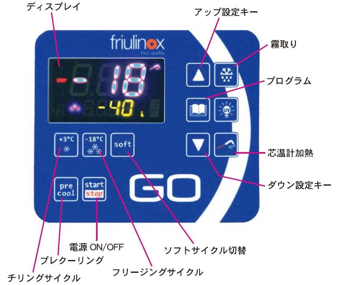 Amazon.co.jp: 服部工業 小型 卓上 ブラストチラーフリーザー 冷却機