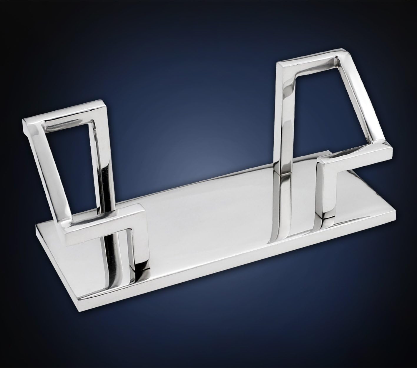 Modern Art Business Card Stand Holder Mr101 Stainless Steel Mirror Polish Patented Luxury High-end Desk Accessory Business Card Case Office Organizer Thanksgiving Gift Christmas Gift.