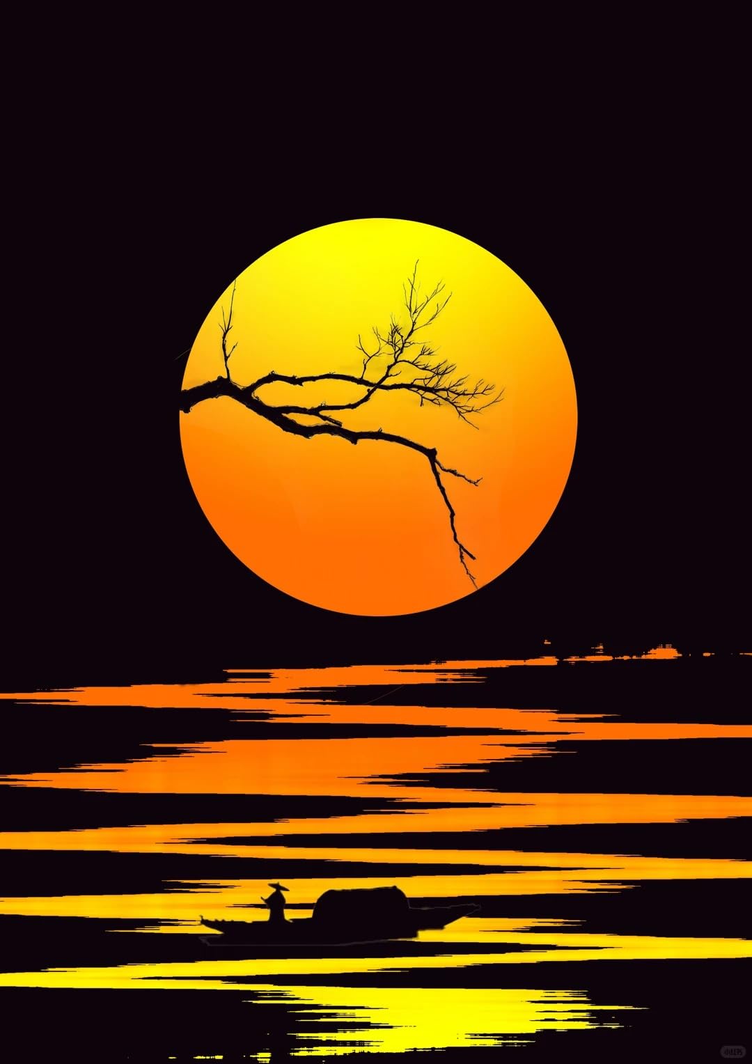 FanZheZhe 11Ct Cross Stitch Kits，Count Counted Stamped Pre Printed Cross Stitch Embroidery Kits for Adults Beginners Starter Advanced Easy Crossstitch Sunset Views 11Ct40X50Cm