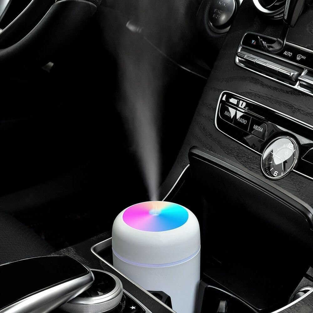 BEHAHAI Humidifier for Room Bedroom Office Home, Essential Aroma Diffuser with Colorful Light,(Multicolor) 2