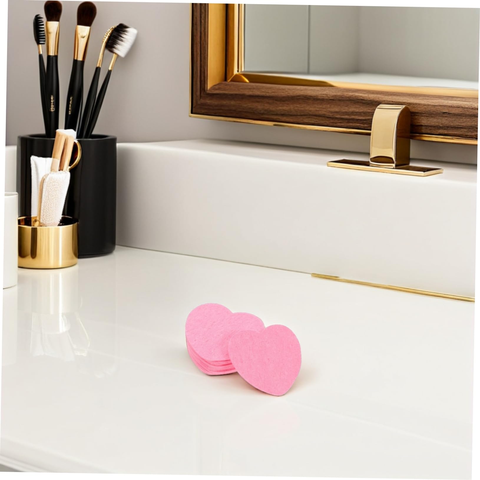 60piezas Esponjas Faciales Comprimidas Esponjas Limpiadoras Faciales Forma De Disco De Limpieza De Celulosa Comprimida Para Lavar La Cara