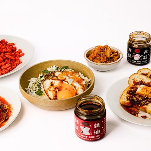 Miniatura 2 de Mama Liang's Aceites de chile extra y súper picantes (paquete de 2) (Chili Duo (uno de cada uno))