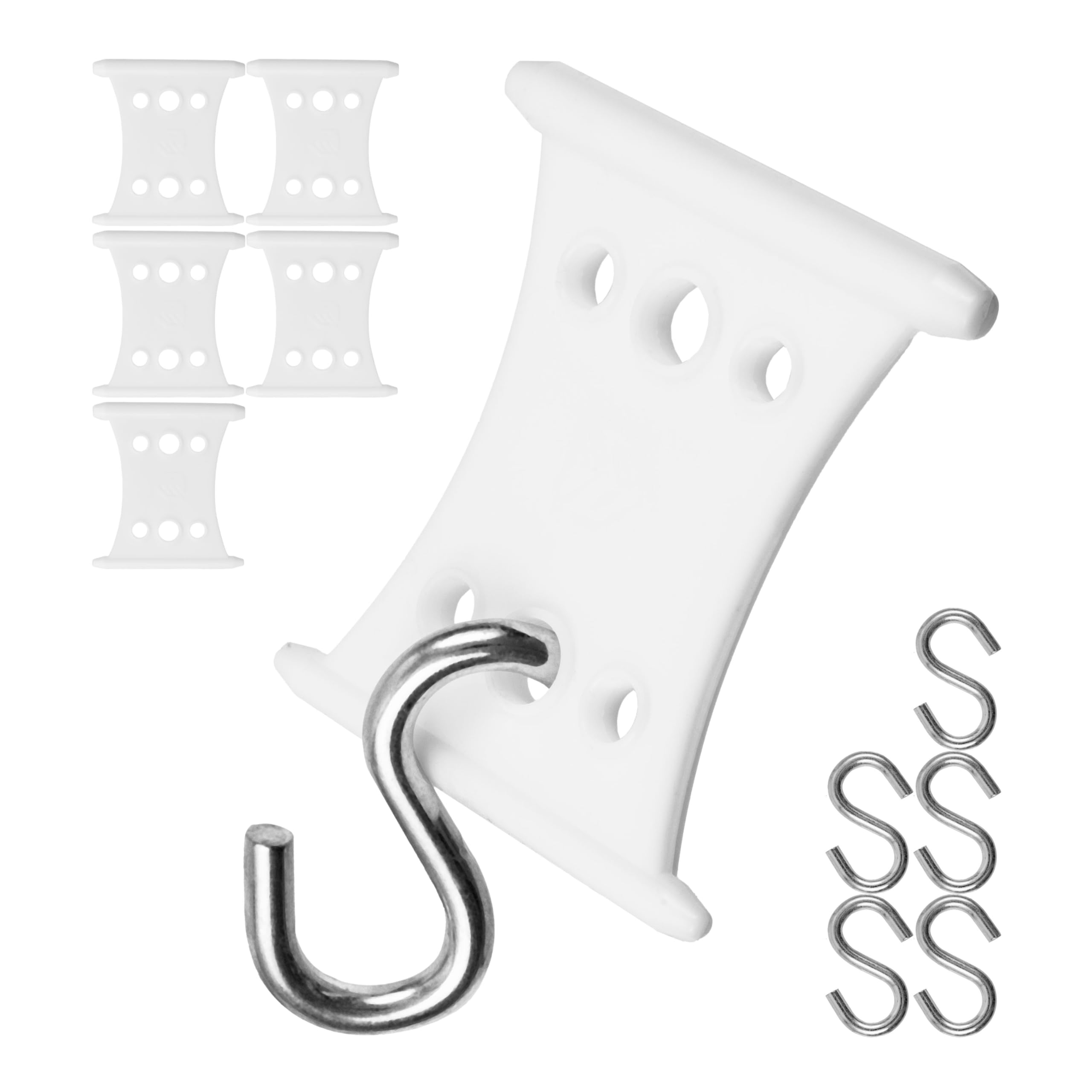 Ganci Per Tenda Da Sole In Silicone Per Camper: Confezione Da 12, Universali 5-6 E 7-8 Mm, Grigi, 65x60 Mm