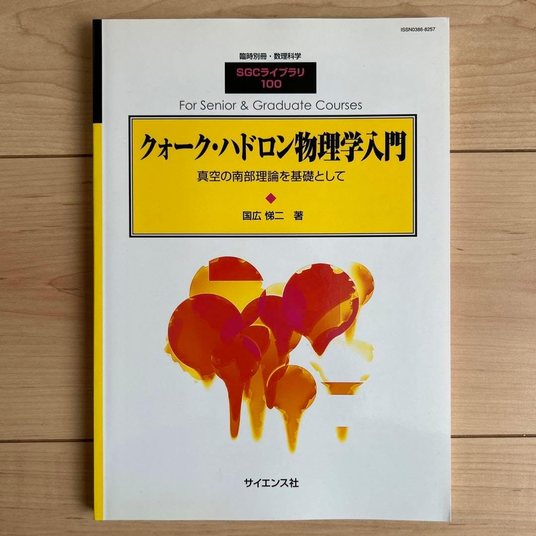 クォーク・ハドロン物理学入門 国広悌二 クォーク ハドロン物理学入門