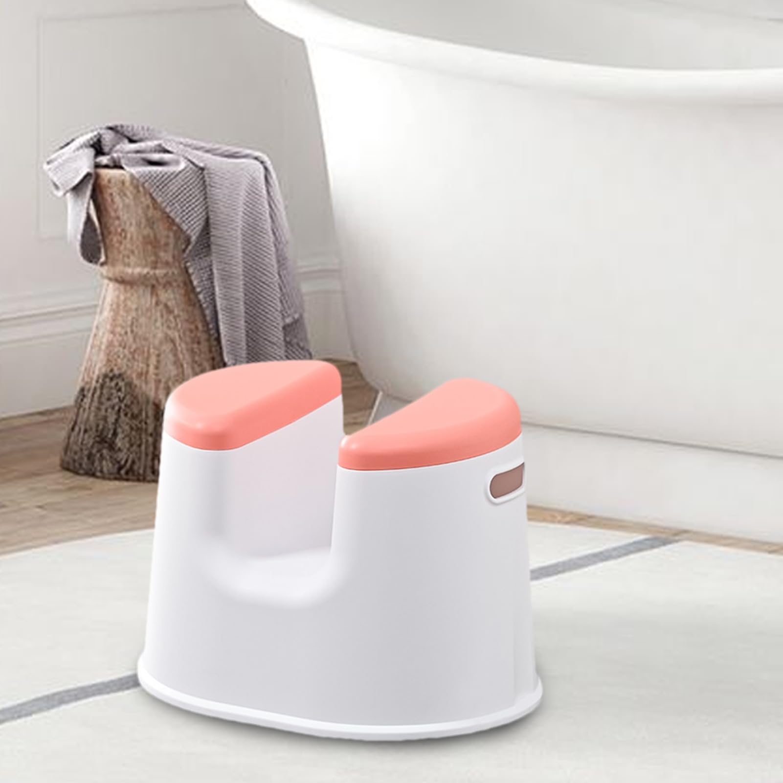 Silla de baño, Silla de Ducha portátil | Silla de Ducha Antideslizante | Resistente al Agua - Banco de baño para Ancianos Herramienta de Seguridad para baños