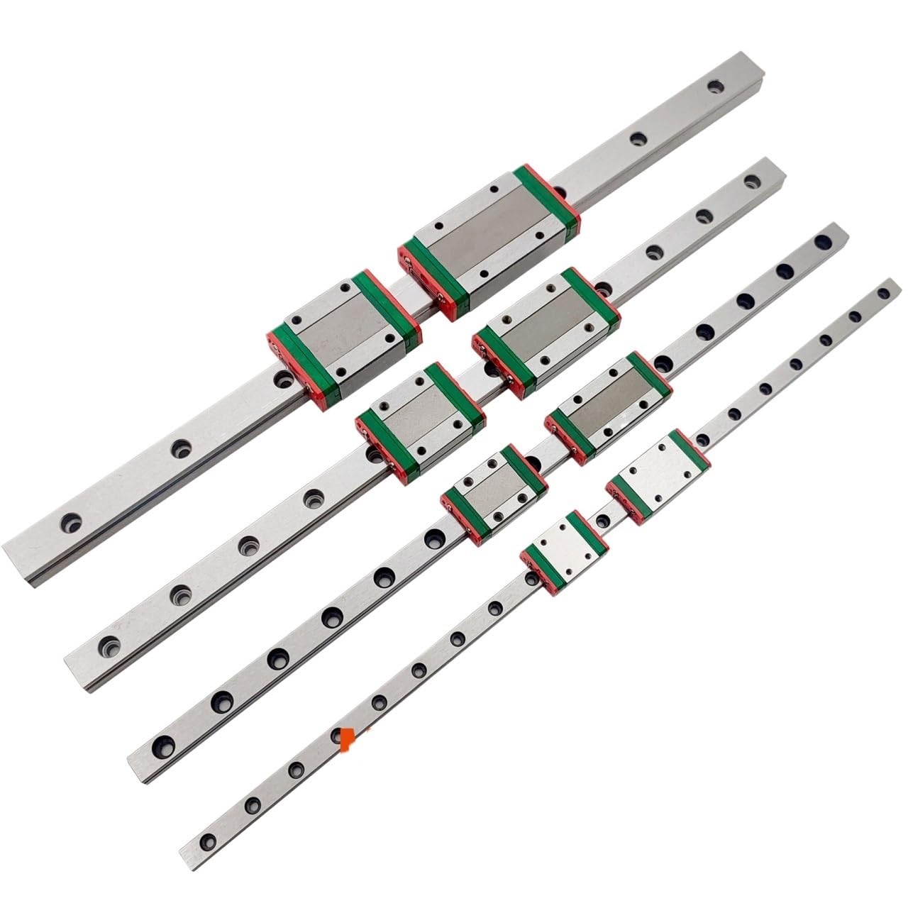 Guida lineare L 40-600 mm per stampante 3D + blocco scorrevole MGN9H (50 mm)
