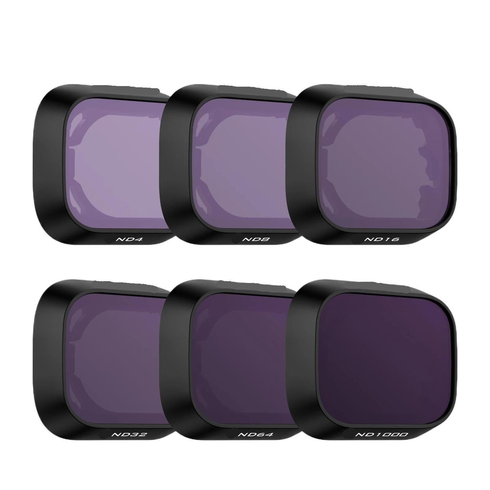 Set 6 filtri ND, compatibile con DJI, Mini 3 Mini 3 Pro