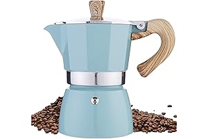 MORDEN MS Moka Pot Stovetop Espresso Maker 3 Cup - The Ideal...