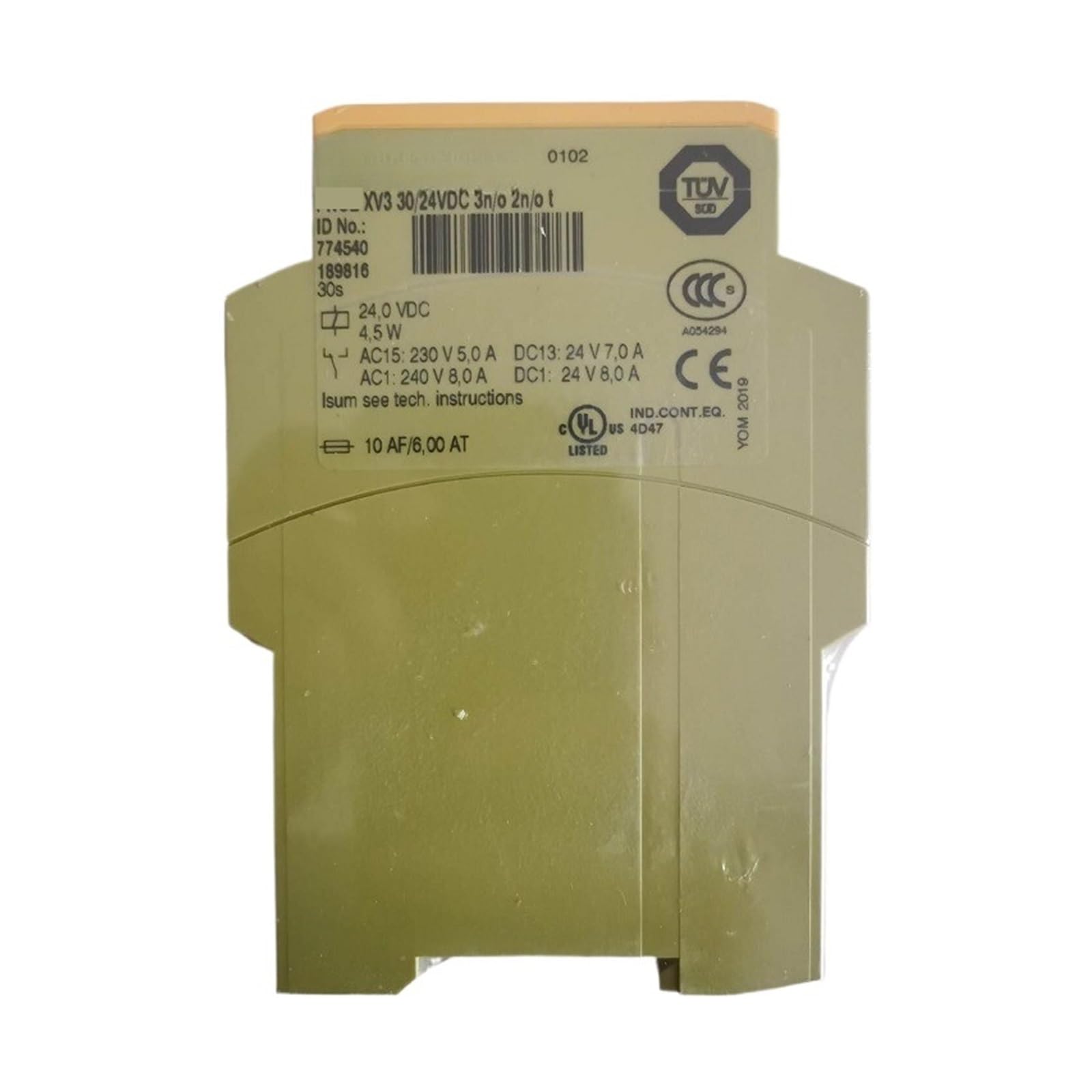 CJKXPZMH XV3 30/24VDC 3n/o 2n/o t 774540 Relay Module