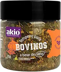 Akio Tempero Bovinos 70G A Base De Alho