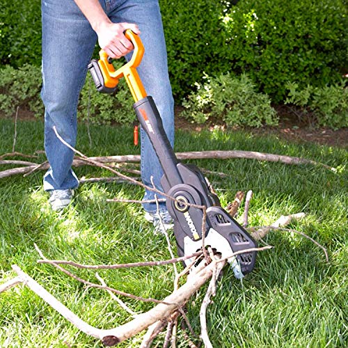 WORX WG320 JawSaw 20V PowerShare Cordless Electric Chainsaw with Auto-Tension (Renewed)