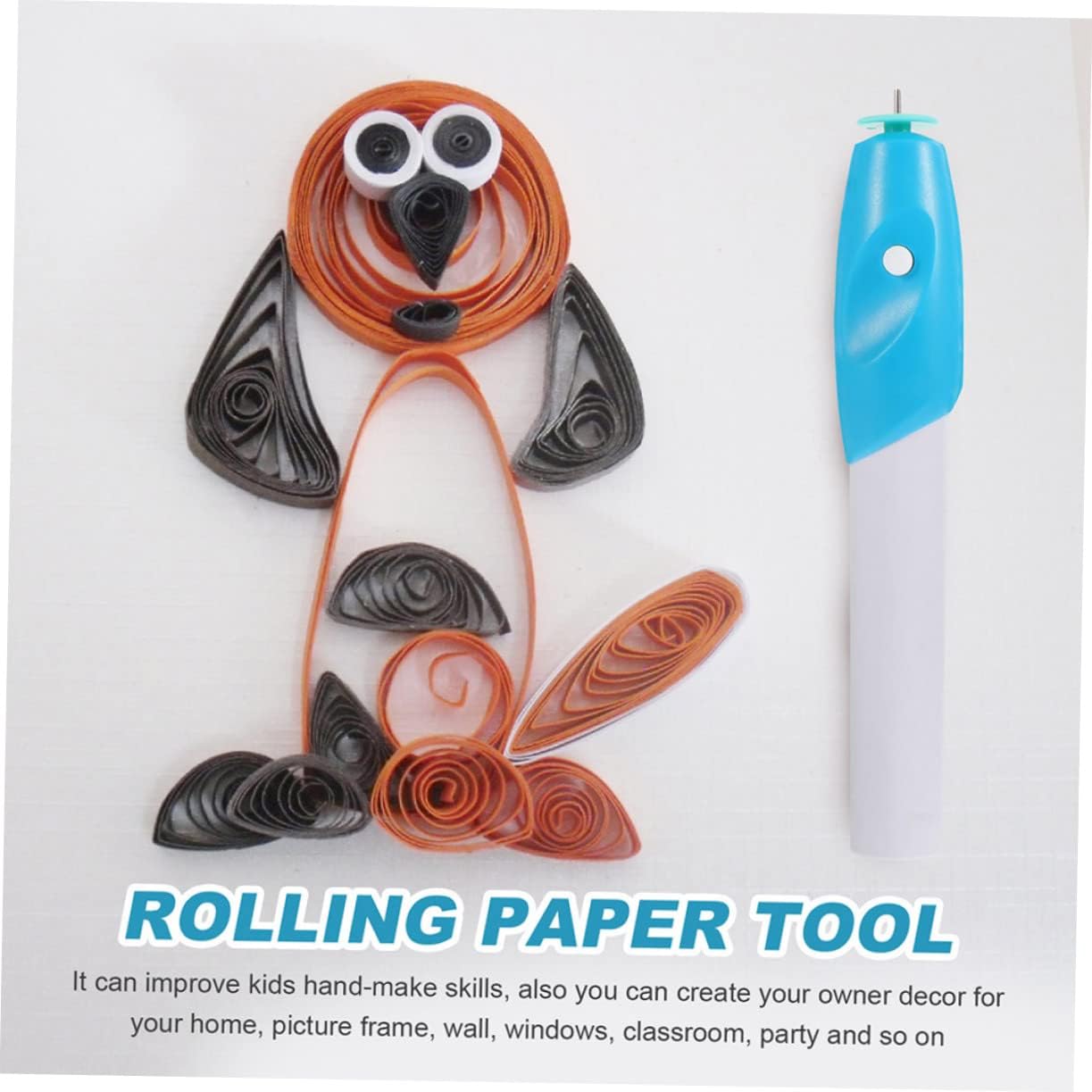 SEWOART 2pcs Electric Quilling Pen Professional Paper Curling Tool for DIY Crafting Easy to Use Lightweight Design for Quilling Enthusiasts and Beginners