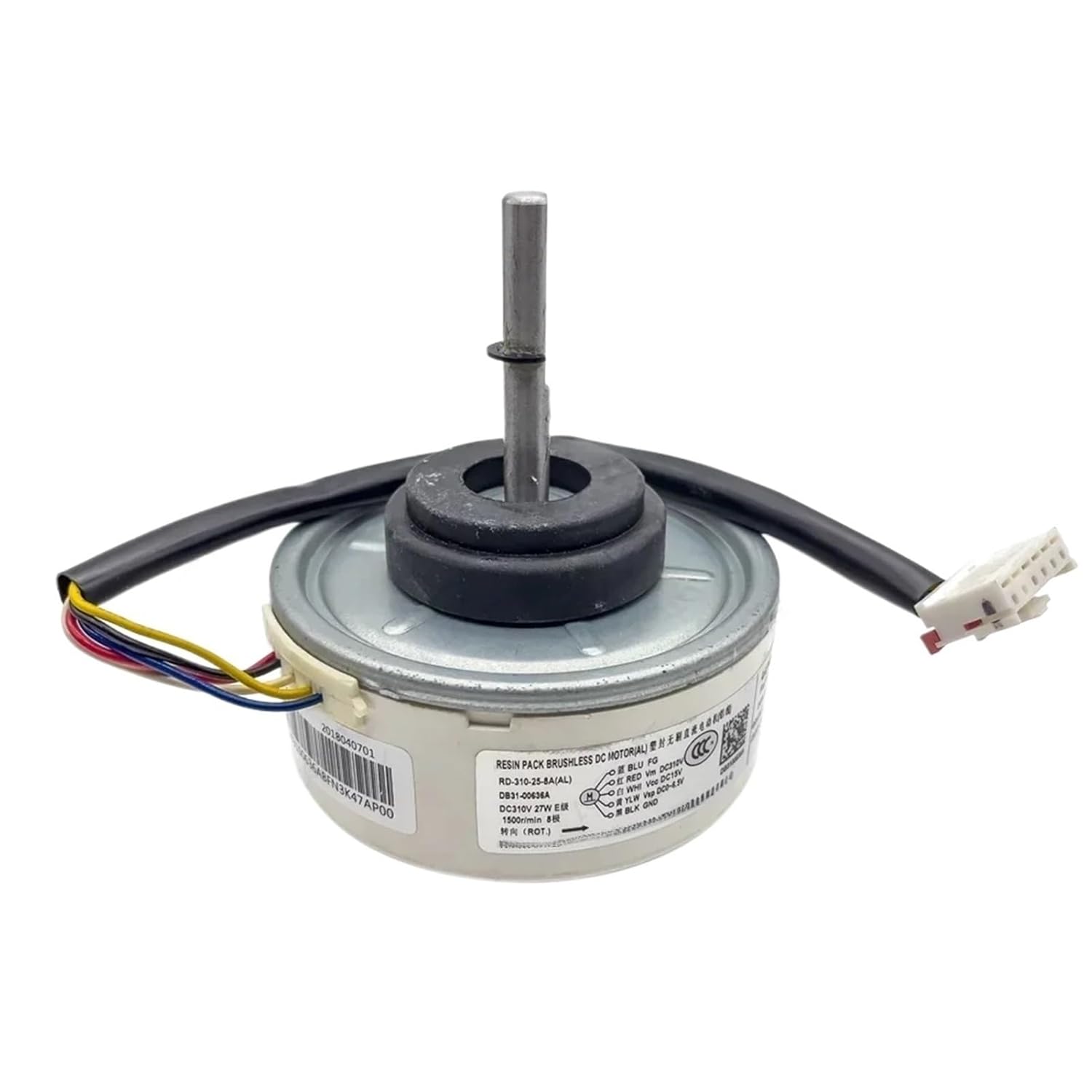Air Conditioner DC Fan Motor，Compatible for Samsung，RD-310-25-8A(AL) DC310V 27W 1500r/min DB31-00636A Conditioning Parts