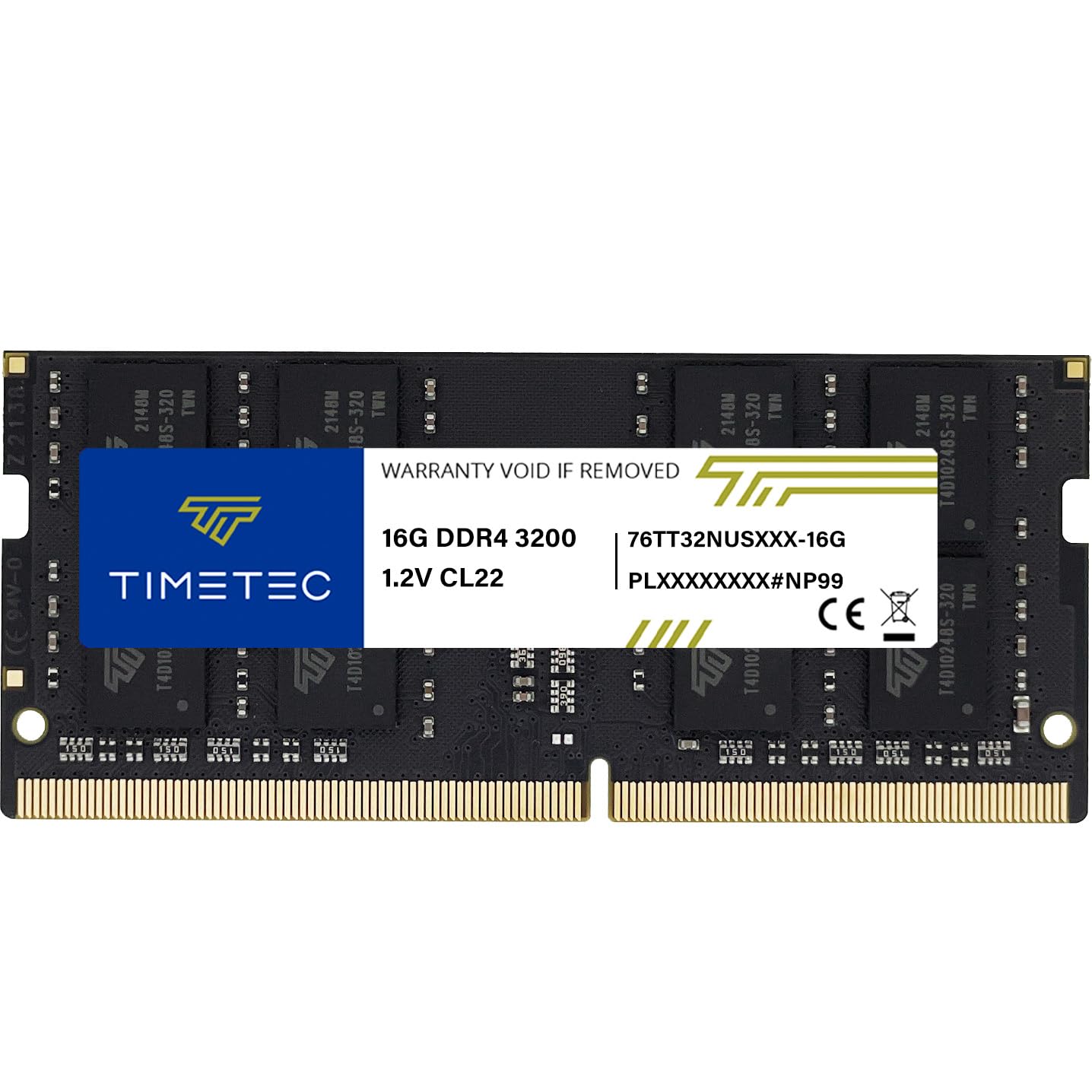 Amazon.co.jp: Timetec 16GB DDR4 ノートPC用メモリ 3200MHz(PC4
