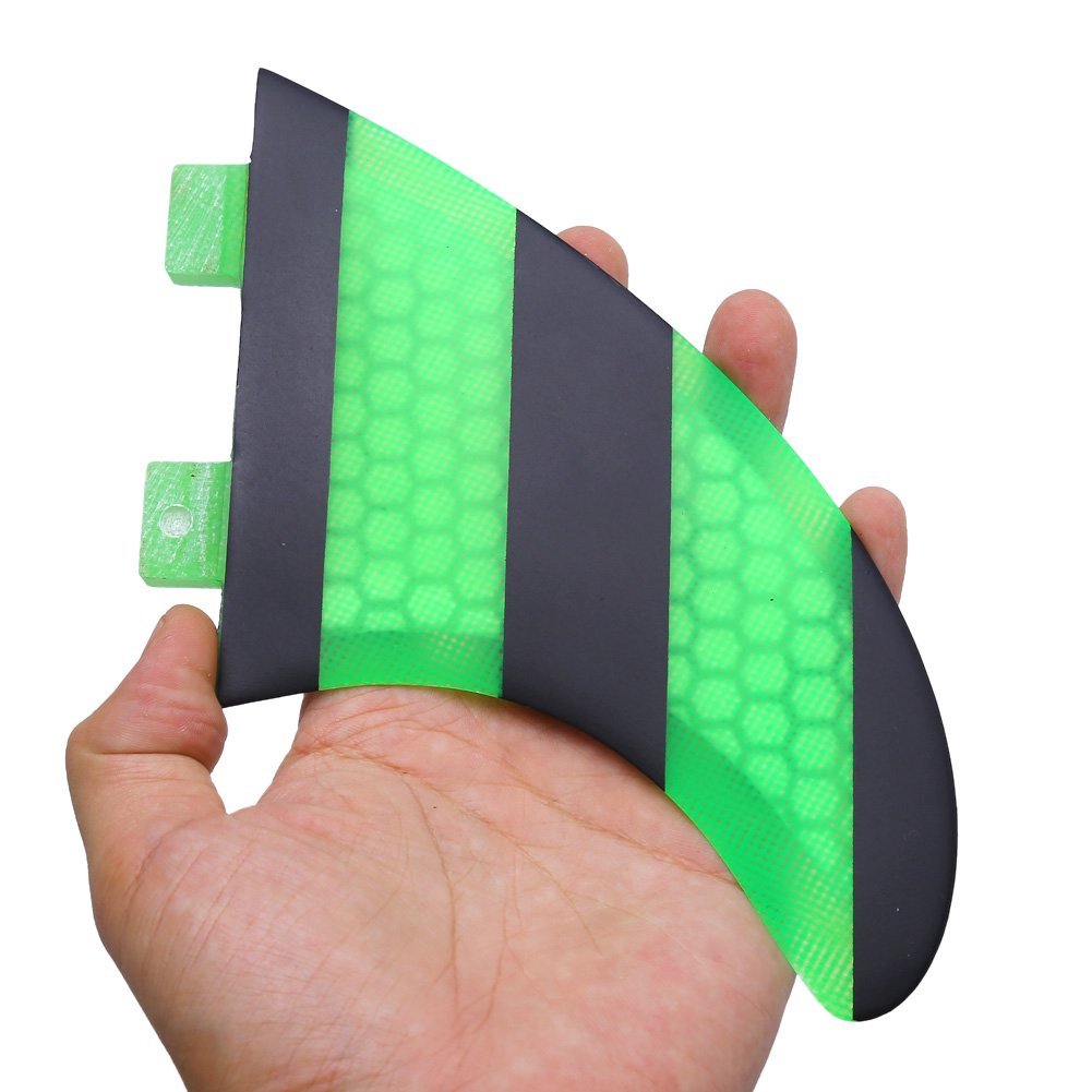 VGEBY G5 Surf Surfboard Flossen High Performance Thruster Surf 3 Flossen zum Schwimmen, Surfen, Paddelboarding Aquatic Sports Schwimmzubehör