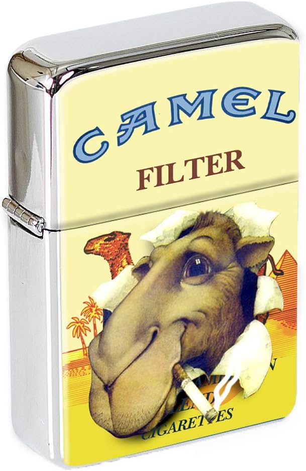 Camel Vintage Design Flip Top Lighter