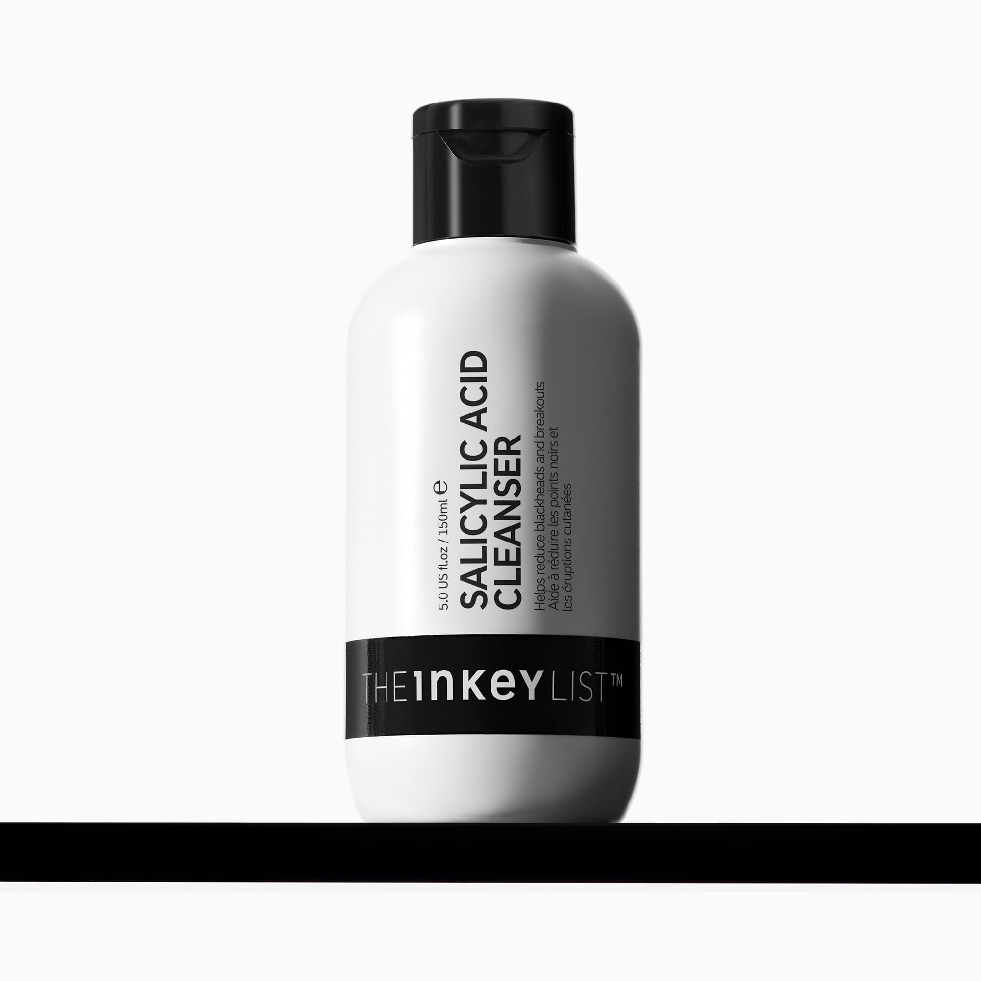 The INKEY ListSalicylic Acid Cleanser, Face Wash for Blemishes, Blackheads, Oily Skin and Breakouts, Non-Drying Facial Cleanser Safe for All Skin Types, 5.0 fl oz