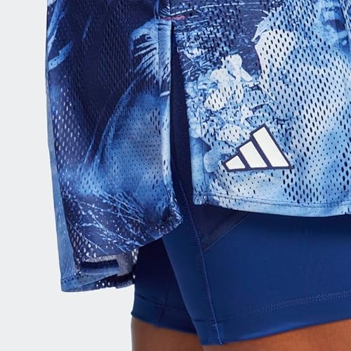 adidas Saia de tênis Melbourne feminina, multicolorida, tamanho PP