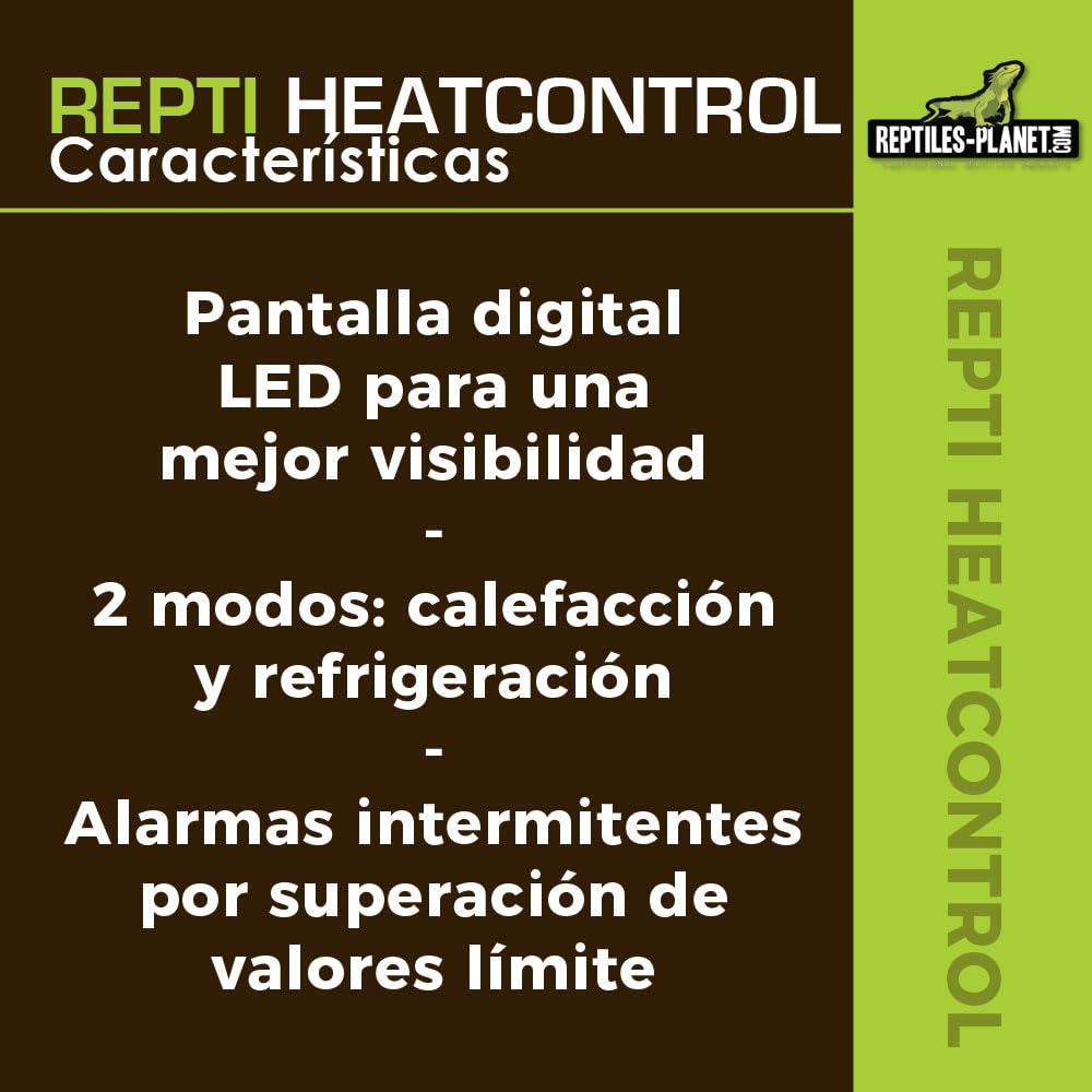 Reptiles Planet - Repti Heatcontrol - Termostato para terrario
