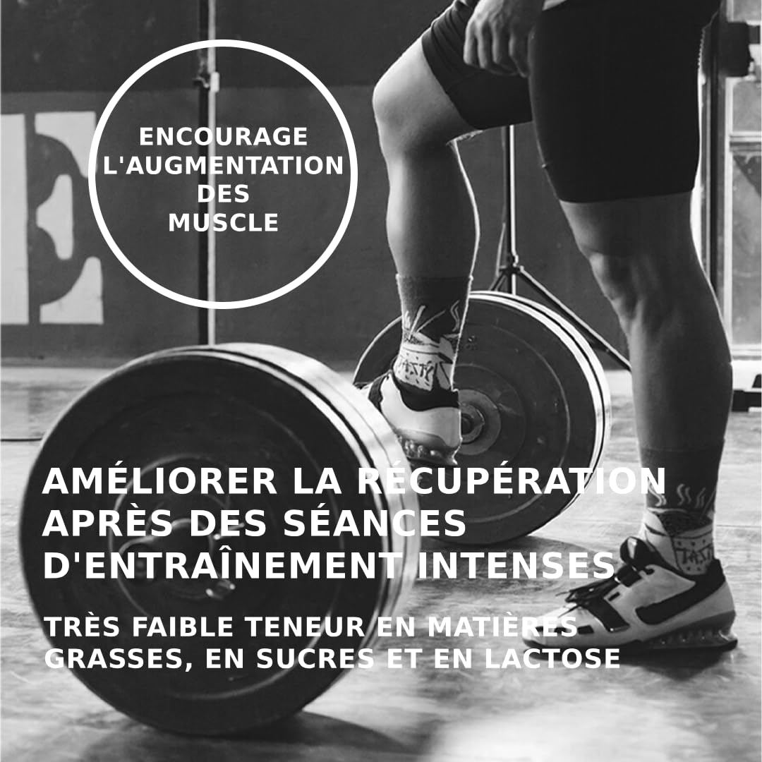 Amix | BLACK CFM ISOLATE Protein - Aide au maintien de la masse musculaire - Avec enzymes digestives - Digestion facile - Absorption rapide - Poudre de protéines - 1 Kg - Goût caramel-salé