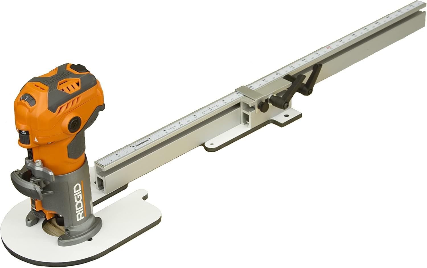 Woodhaven 3374 Adjustable Circle Cutting Jig for Compact Routers - Precision Woodworking Tool to Make Perfect Circles from 3/4" to 106" for Milwaukee M18 Router