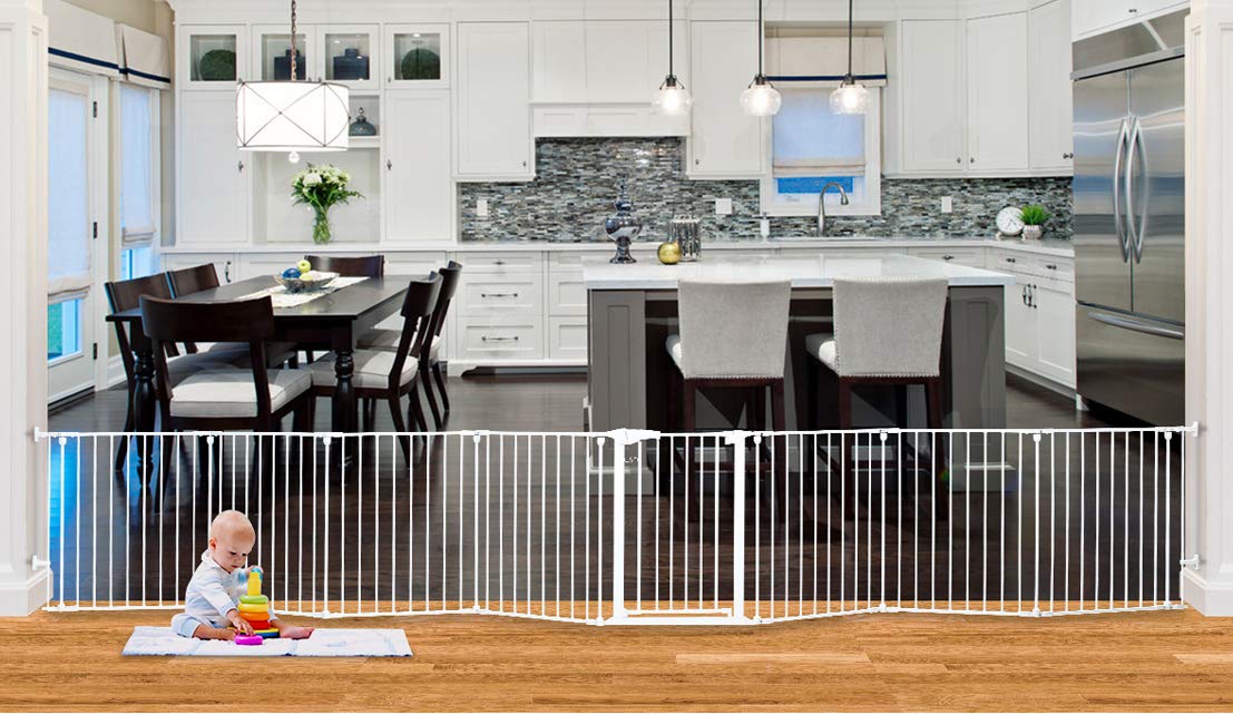 baby gate 61 inches wide