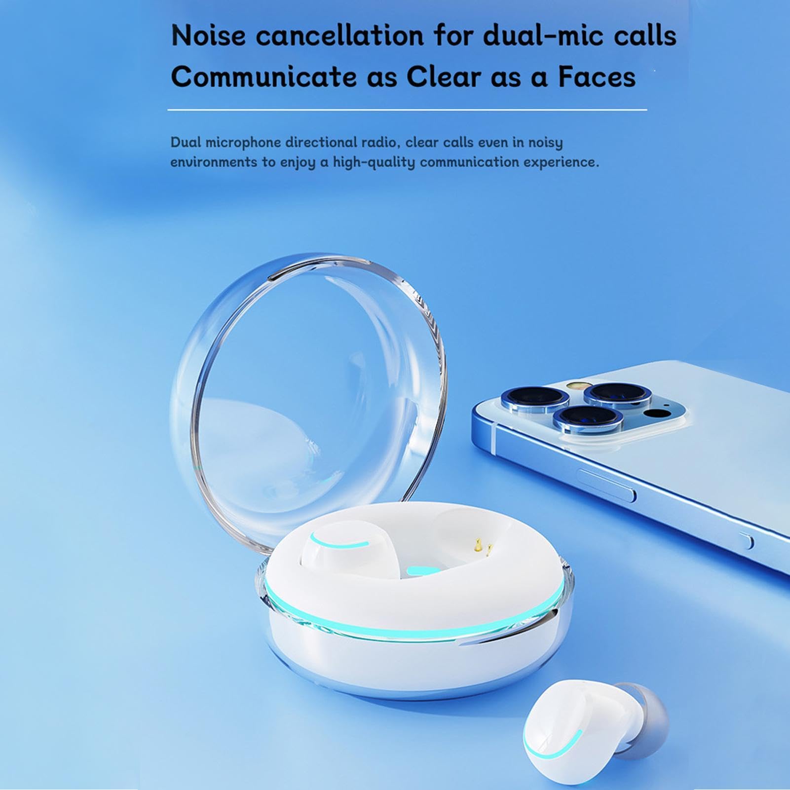 Cuffie senza fili – Cuffie wireless per allenamento, elettronici per corsa, ufficio, ciclismo, pendolarismo e studio