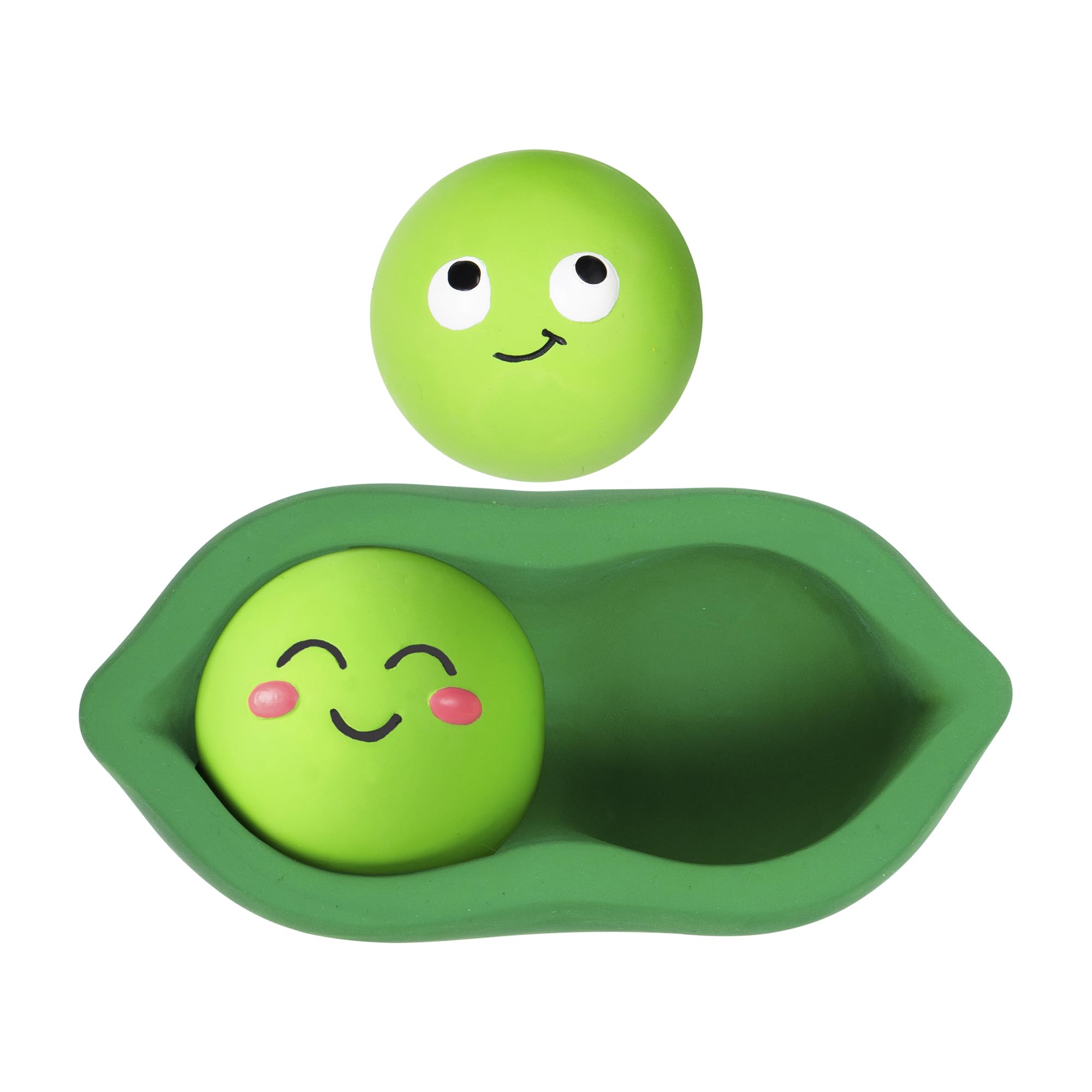 Fringe Studio WE Come in PEAS Latex Dog Toy, Pet Shop Collection (366016)