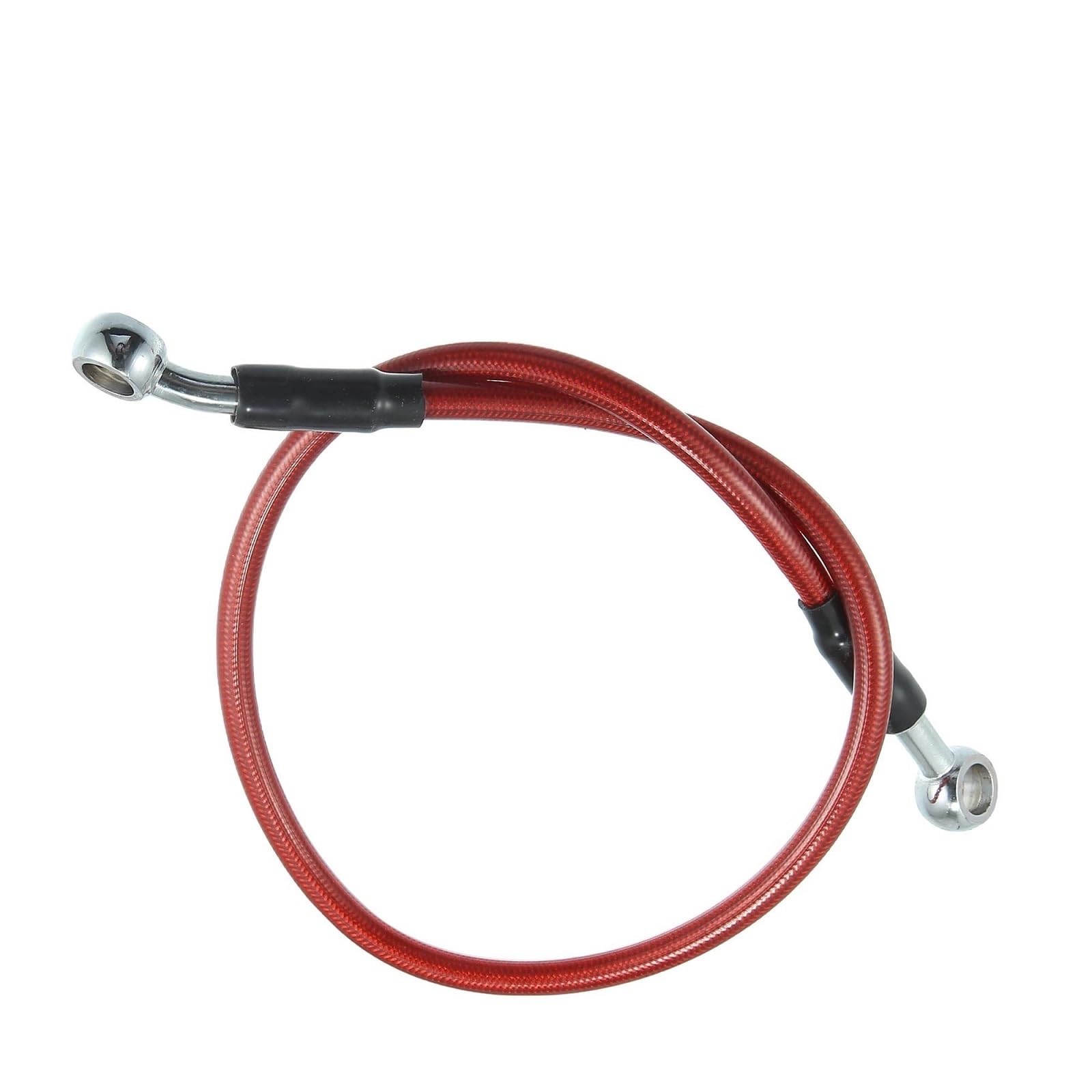 Motorbike Part 60cm Dia 1cm/0.39'' Fuel Line Hose for Motorcycle Scooter Braided Clutch Oil Pipe