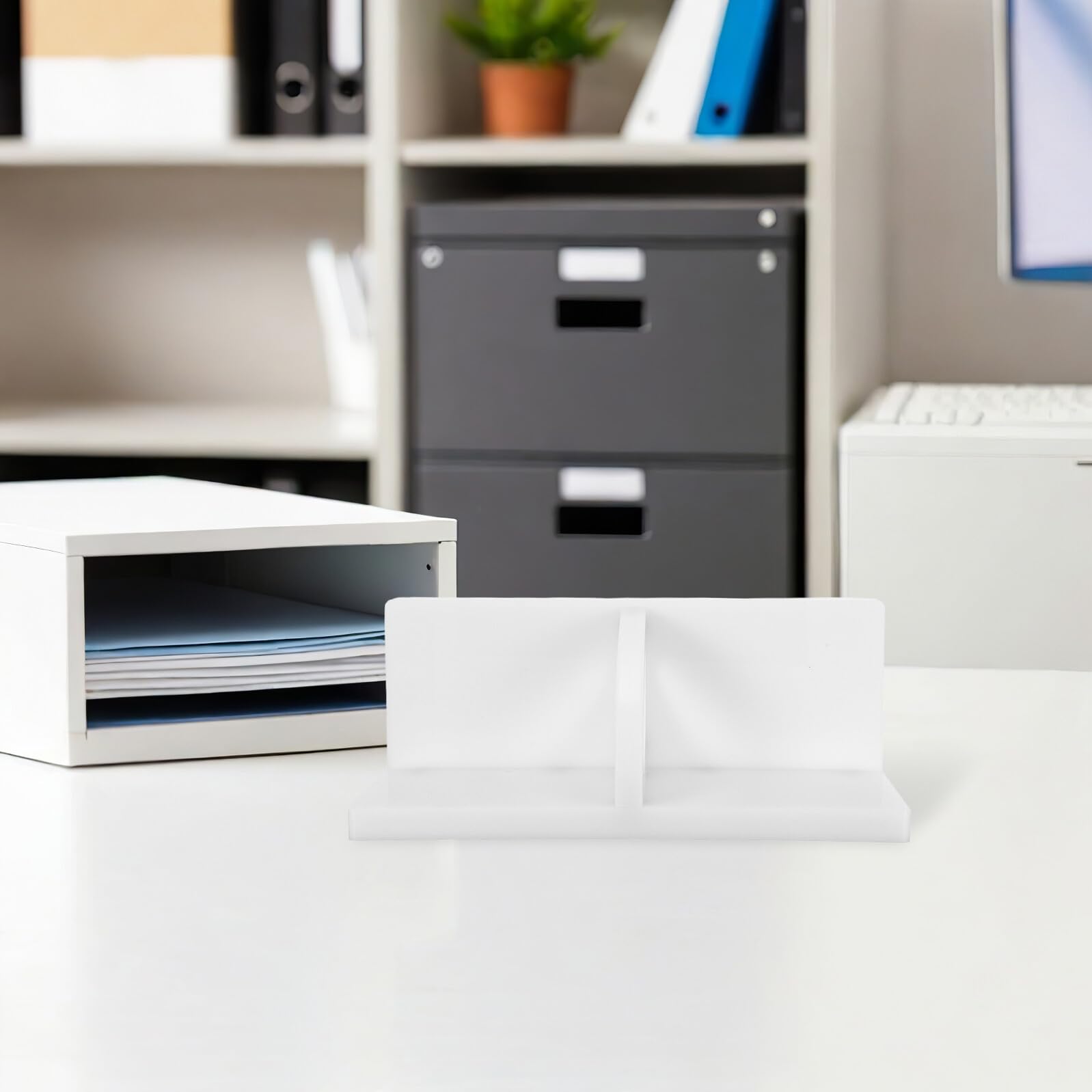 Pusher per Taglierina Carta in Plastica Bianco, Accessorio