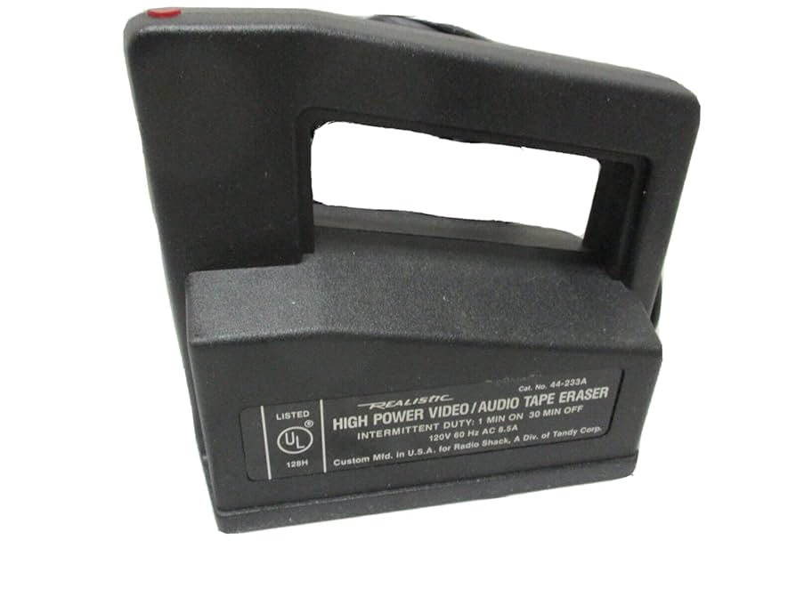✨希少✨ SONY BE-8 MAGNETIC BULK TAPE ERASER Amazon.com: Vintage NEW Realistic High Power Video Audio