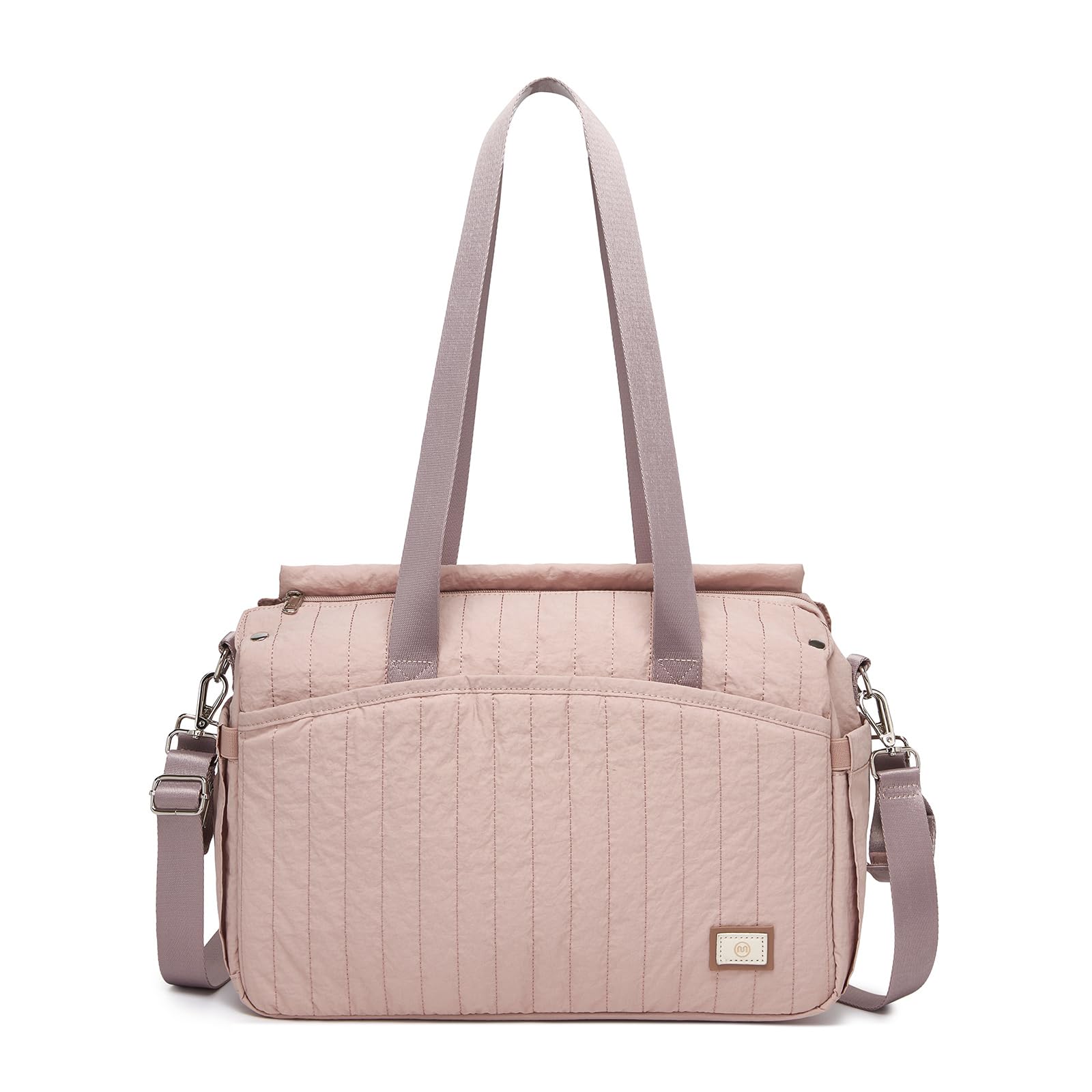 Miss Lulu Borsa Fasciatoio Neonato per Passeggino, Impermeabile Multifunzionale con Ganci per Passeggino, Borsa Cambio Mamma, Adatta per Parto/Ospedale/Viaggi/Shopping, Grande Capacità - 2