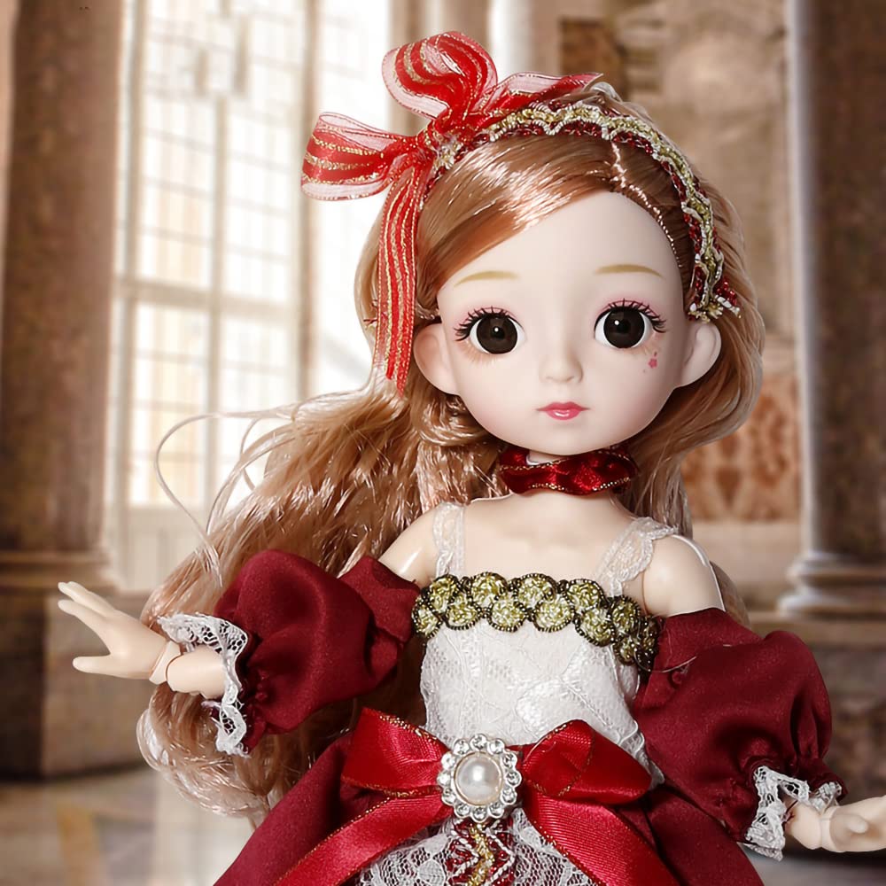 3-teiliges Halloween-Kostüm Für 17cm Puppe - Teufelchen-Outfit Mit Umhang, Tasche Und Schuhen