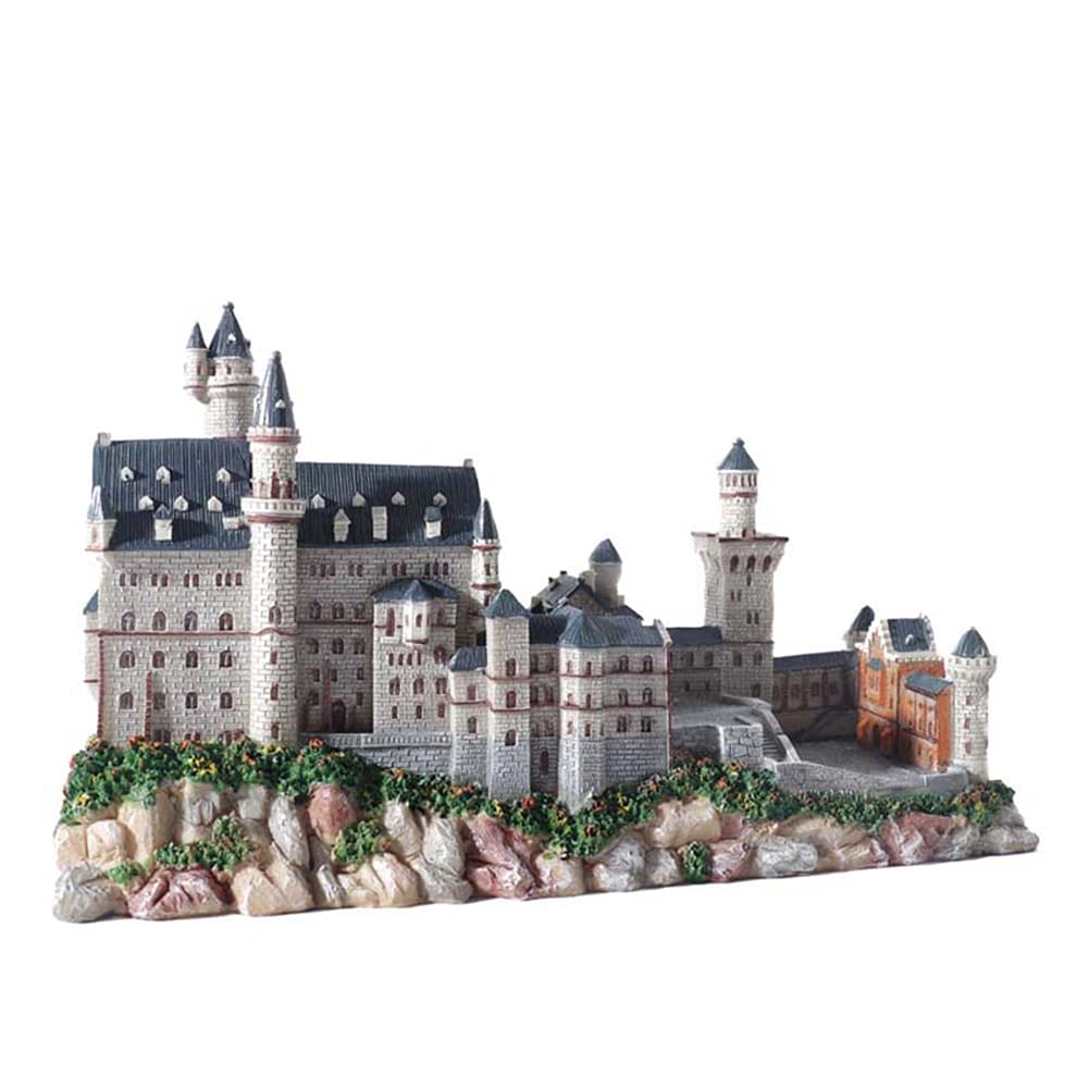 Modelo de Castillo Neuschwanstein en resina de alta calidad para decoración
