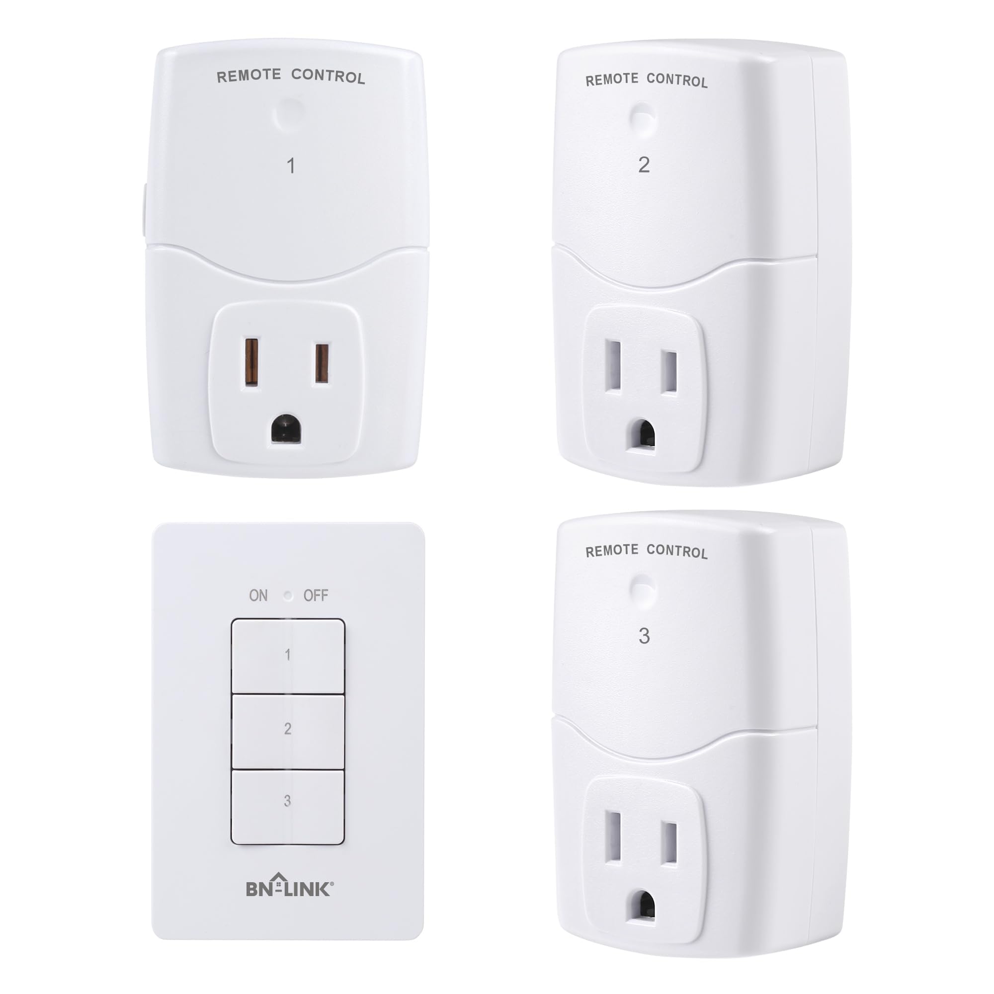 GTY Mini Wireless Wall Socket with Remote Control-image-2