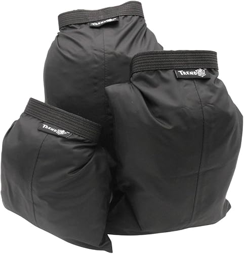 TRENDBOX Kit de bolsa seca impermeable con parte superior enrollable, bolsa de compresión de almacenamiento, organizador de embalaje Poch,